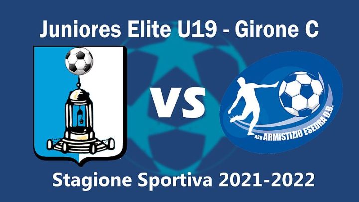 Calcio Armistizio Esedra don Bosco 11^ giornata Juniores Elite U19 Girone C Stagione sportiva 2021 2022